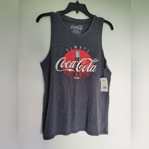 NWT vintage Coca Cola cut off shirt size M